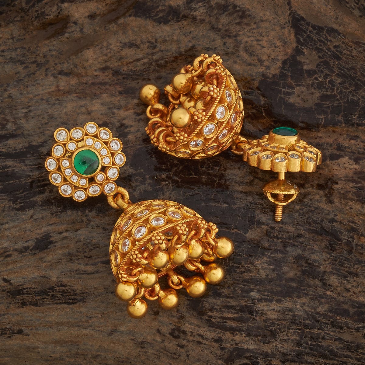 Silver Temple Earring 181815 - Image 6