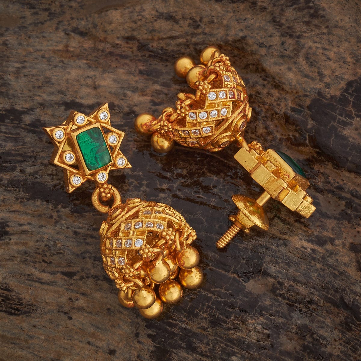 Silver Temple Earring 181820 - Image 3