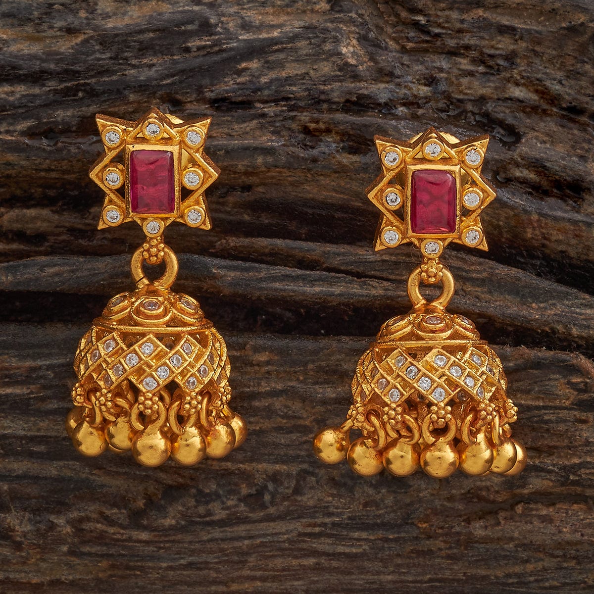 Silver Temple Earring 181820 - Image 4