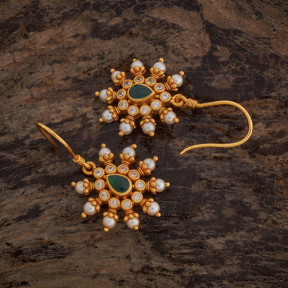 Silver Temple Earring 182391 - Image 4