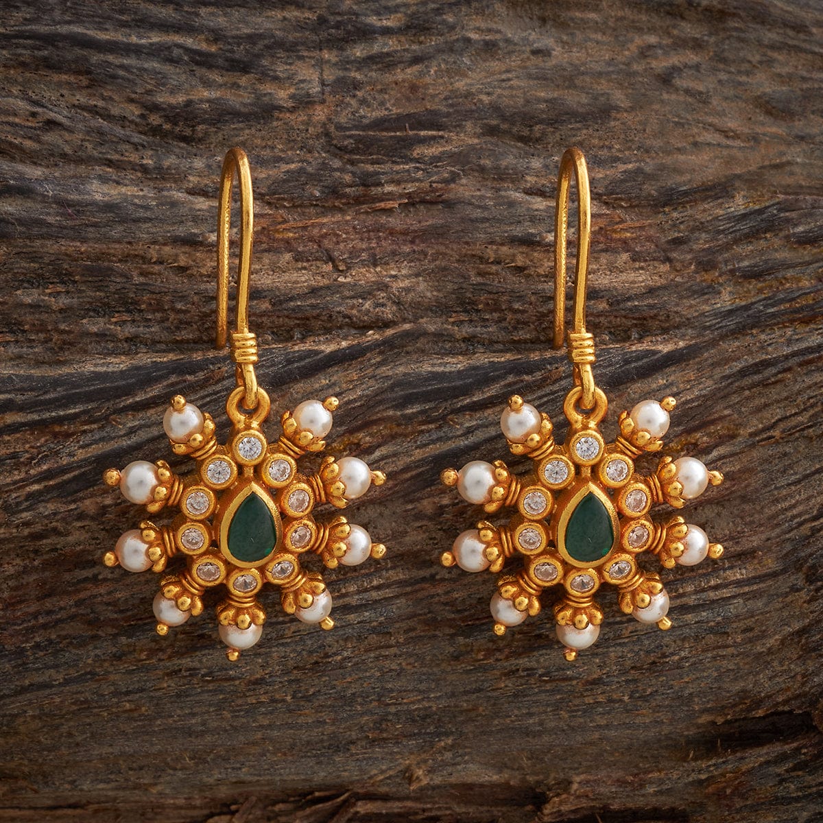 Silver Temple Earring 182391 - Image 7