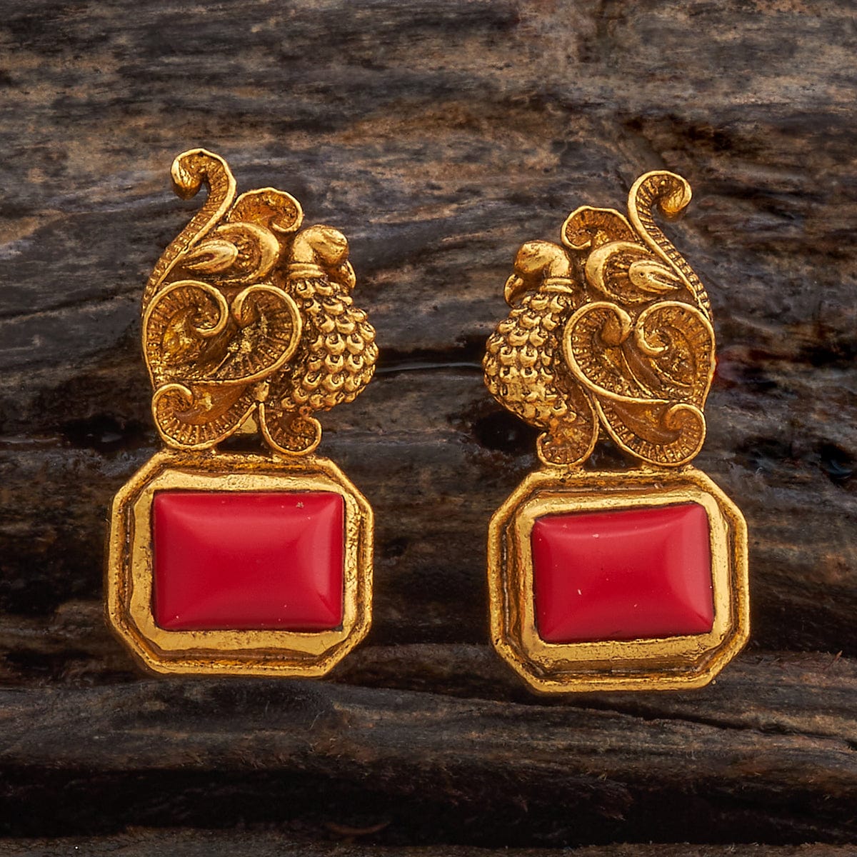 Silver Temple Earring 182396 - Image 9
