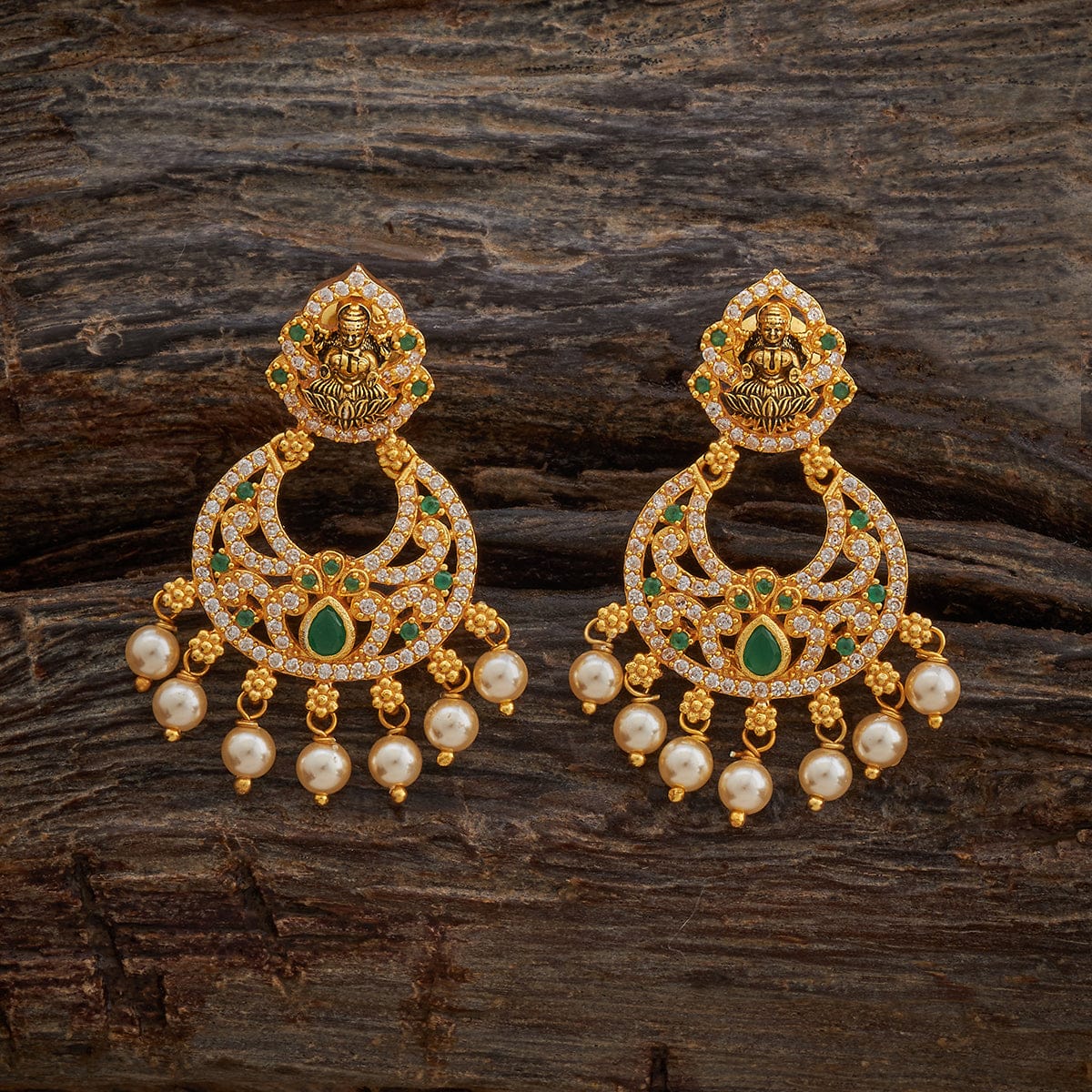 Silver Temple Earring 182819 - Image 6