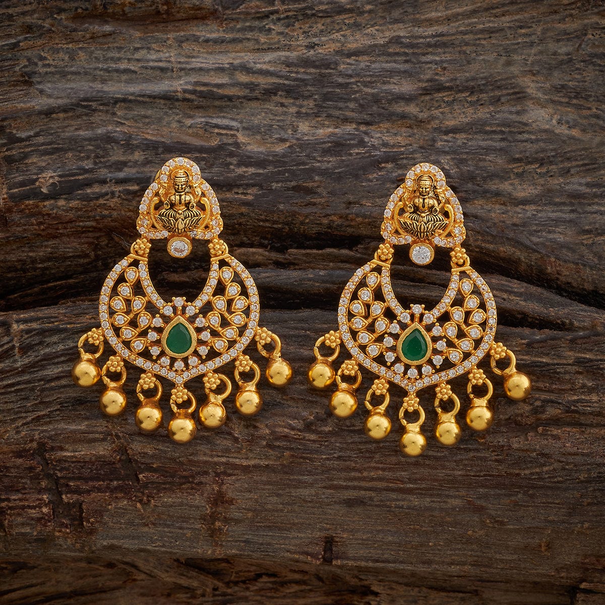Silver Temple Earring 182821 - Image 6