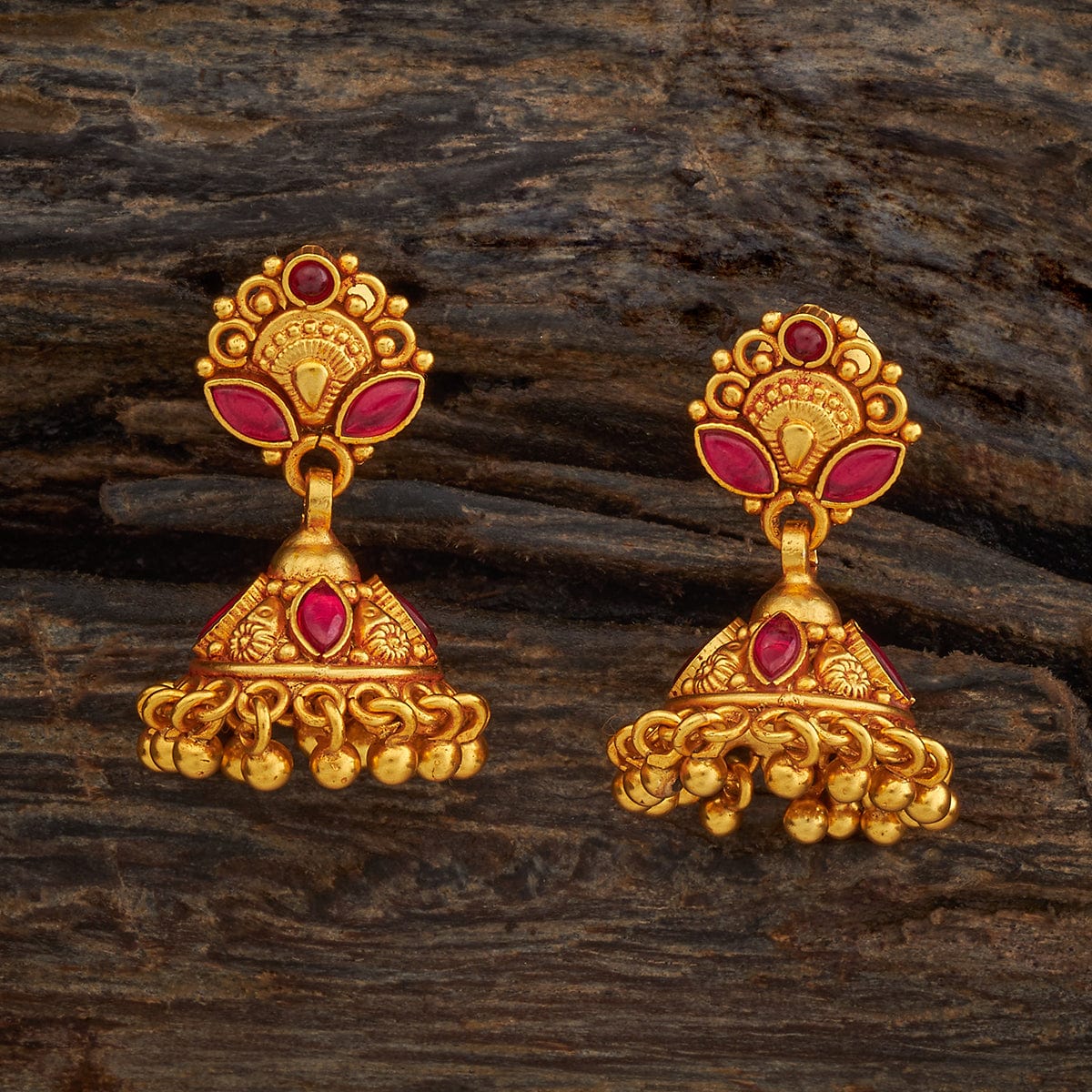Silver Temple Earring 183295 - Image 4