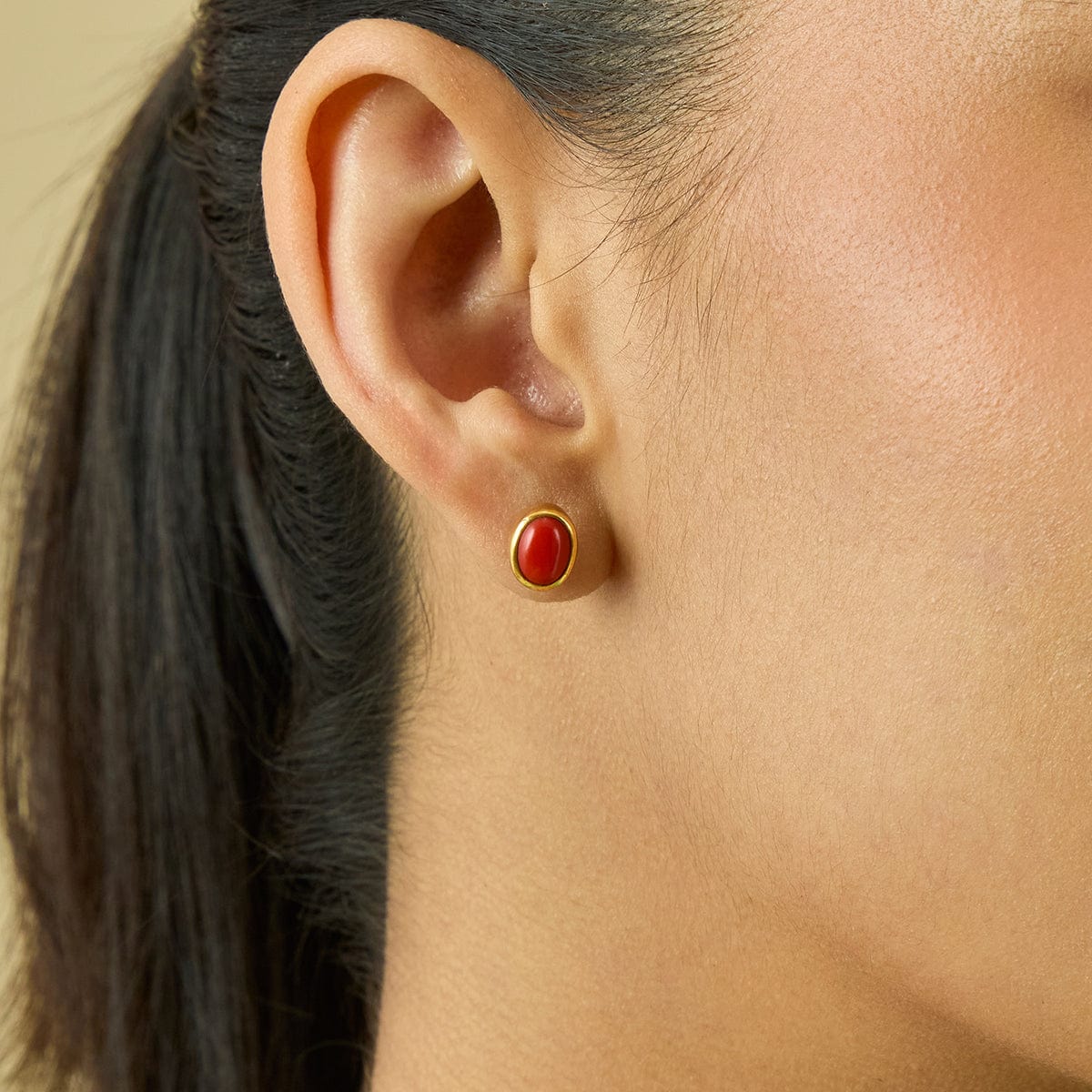 Silver Temple Earring 183348 - Image 2