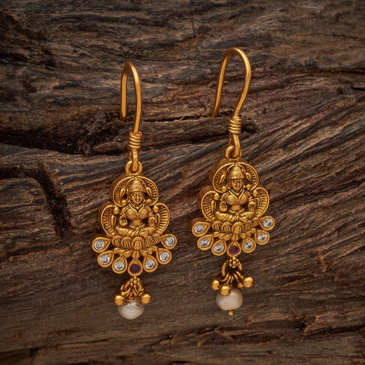 Silver Temple Earring 183349 - Image 5
