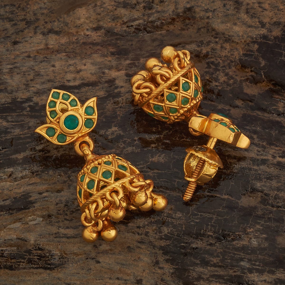 Silver Temple Earring 183350 - Image 3