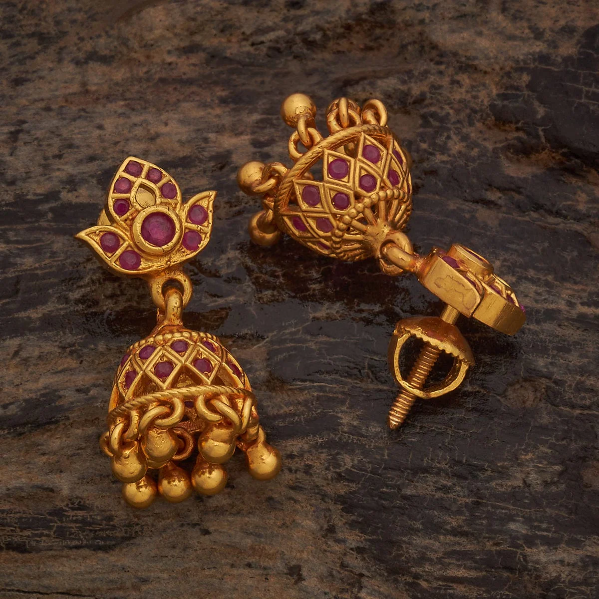 Silver Temple Earring 183350 - Image 5