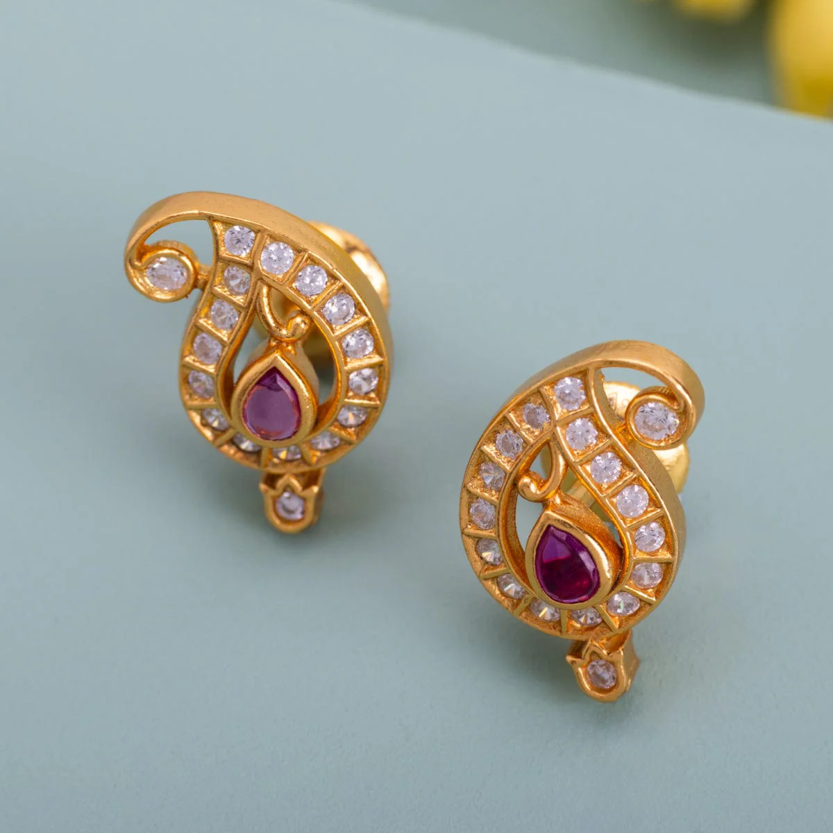 Silver Temple Earring 186499 - Image 2