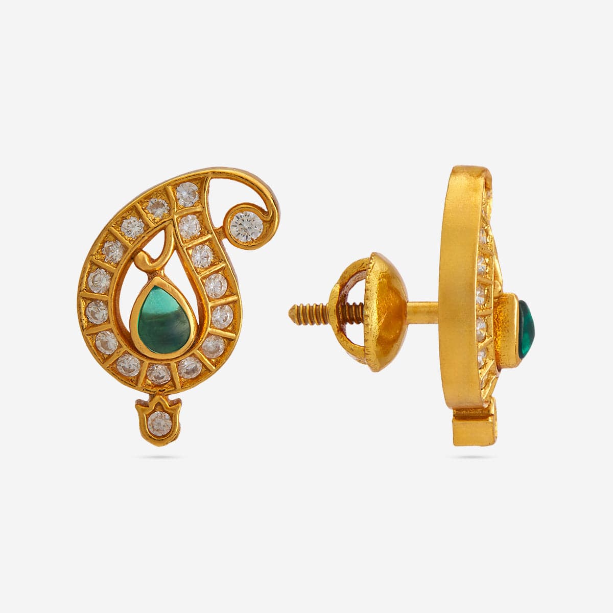 Silver Temple Earring 186499 - Image 8