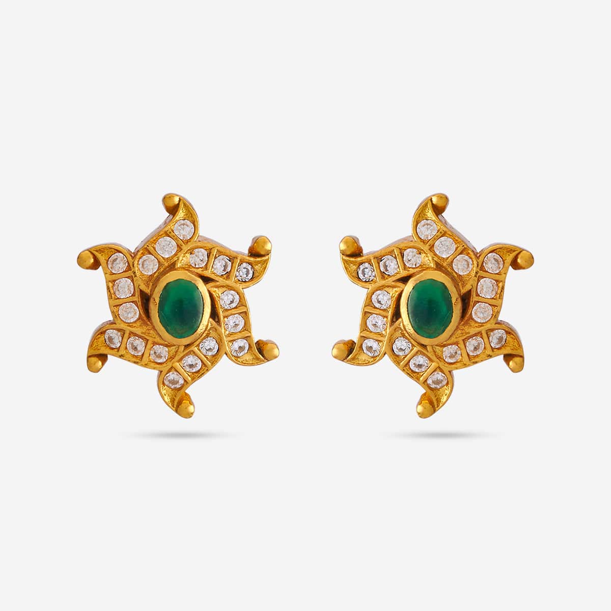 Silver Temple Earring 186501 - Image 4