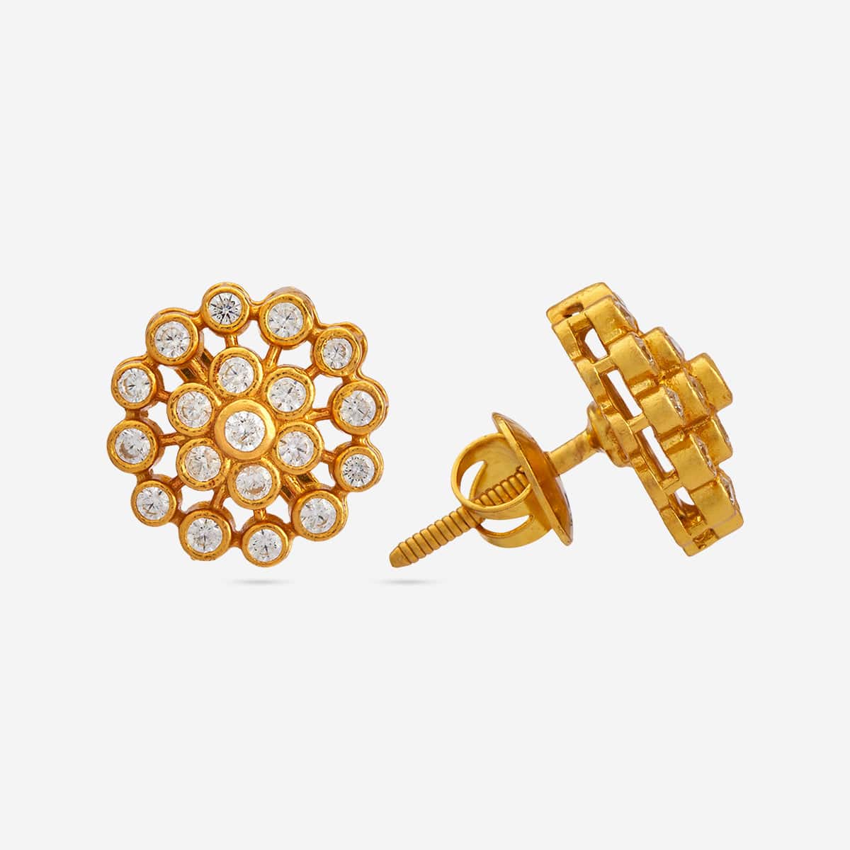 Silver Temple Earring 186503 - Image 11