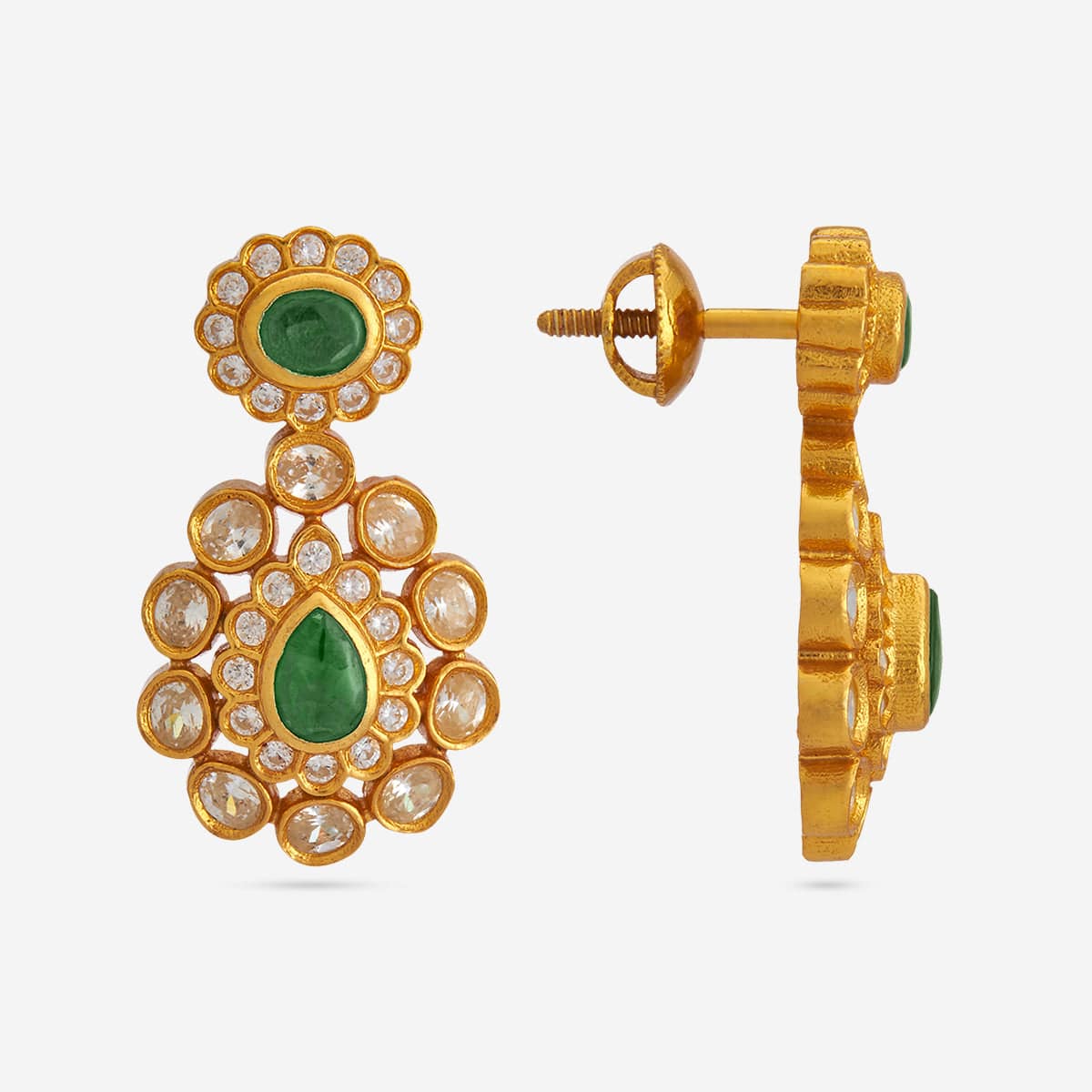Silver Temple Earring 186505 - Image 8