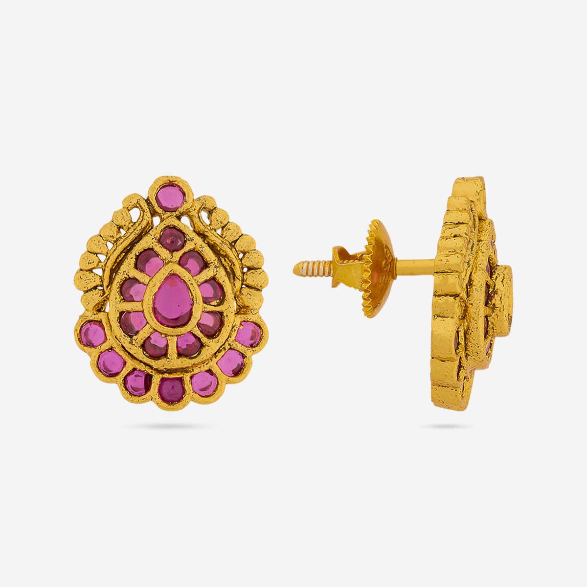 Silver Temple Earring 188154 - Image 4