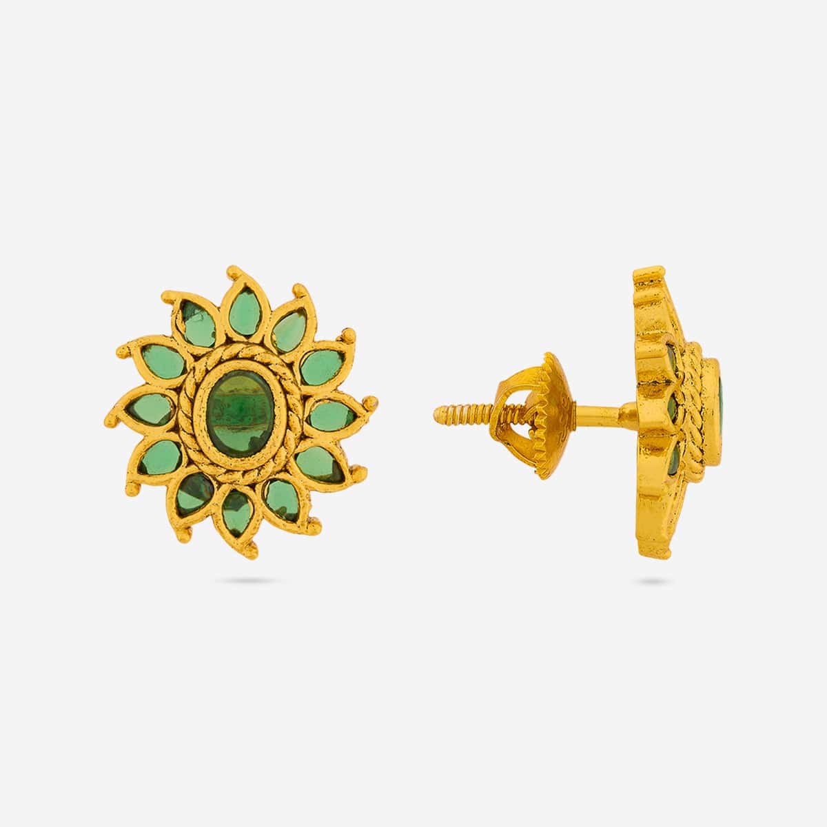 Silver Temple Earring 188156 - Image 10