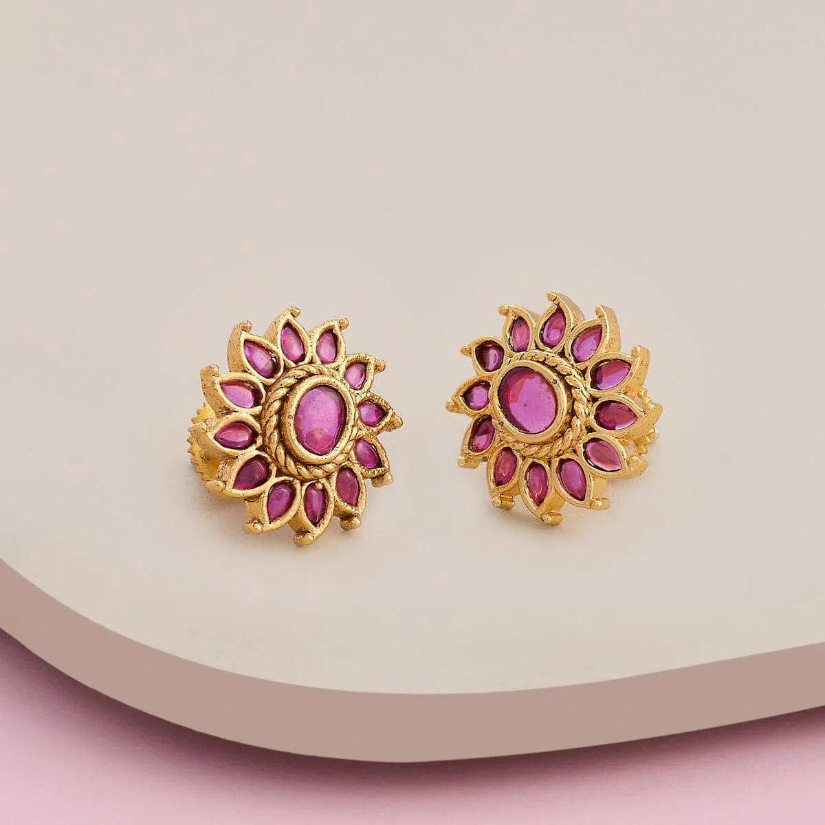 Silver Temple Earring 188156 - Image 5