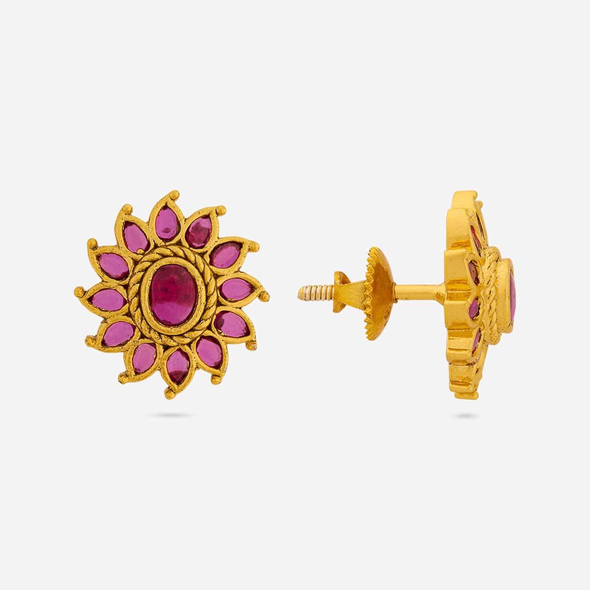 Silver Temple Earring 188156 - Image 6