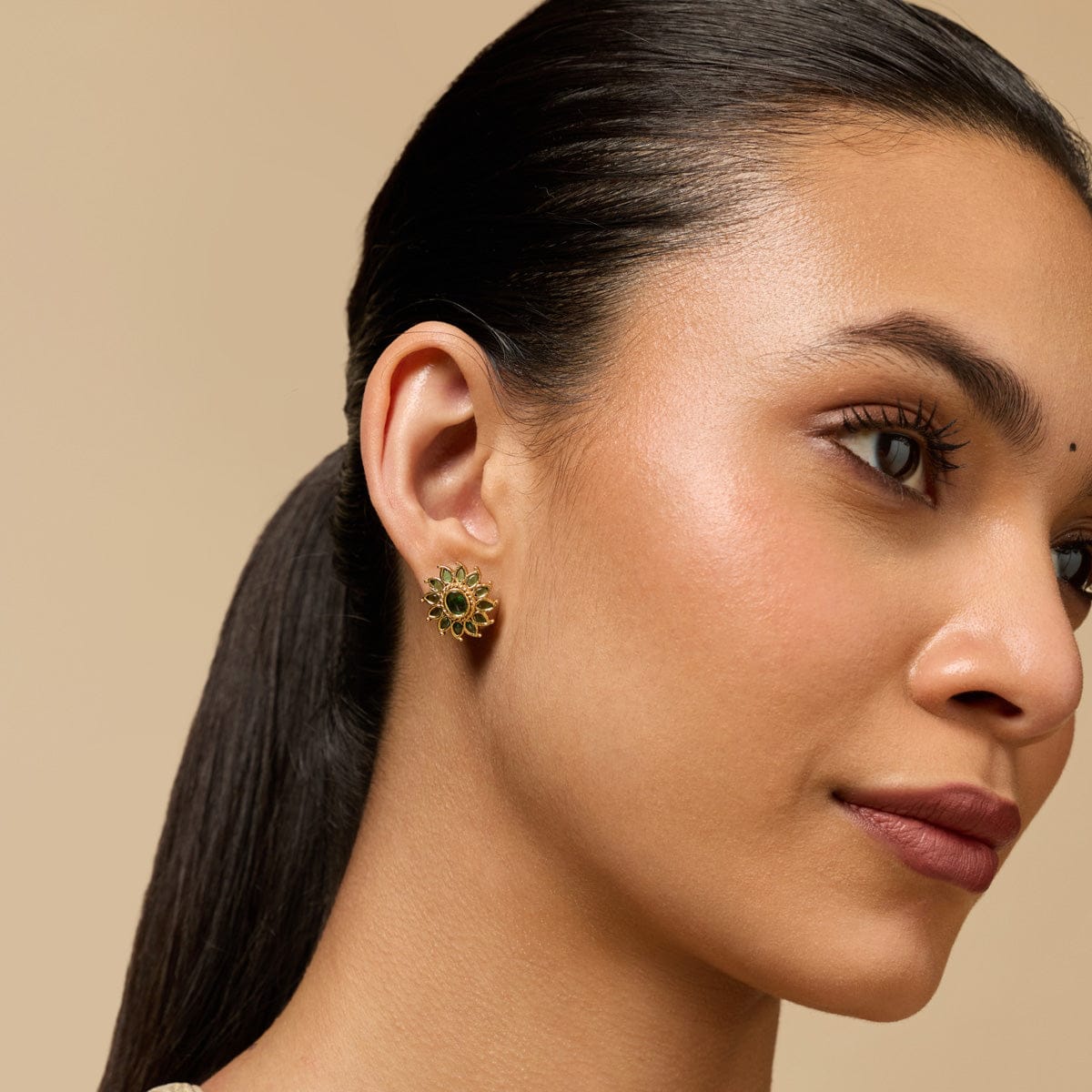 Silver Temple Earring 188156 - Image 9