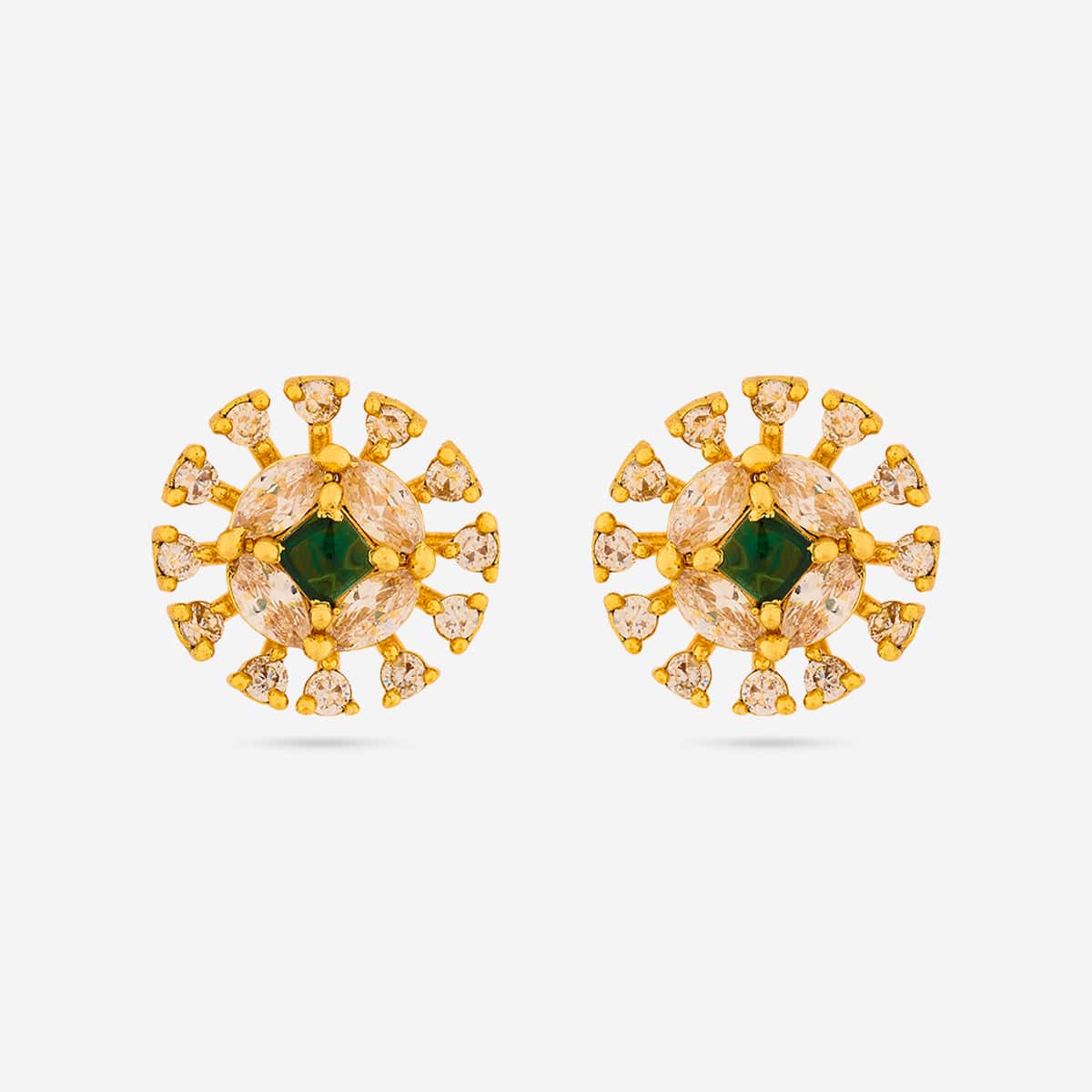 Silver Temple Earring 188157 - Image 5