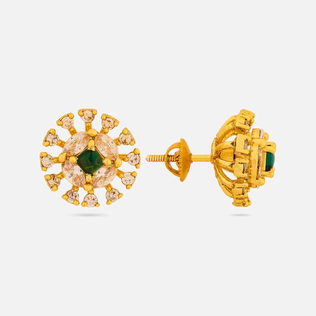 Silver Temple Earring 188157 - Image 7