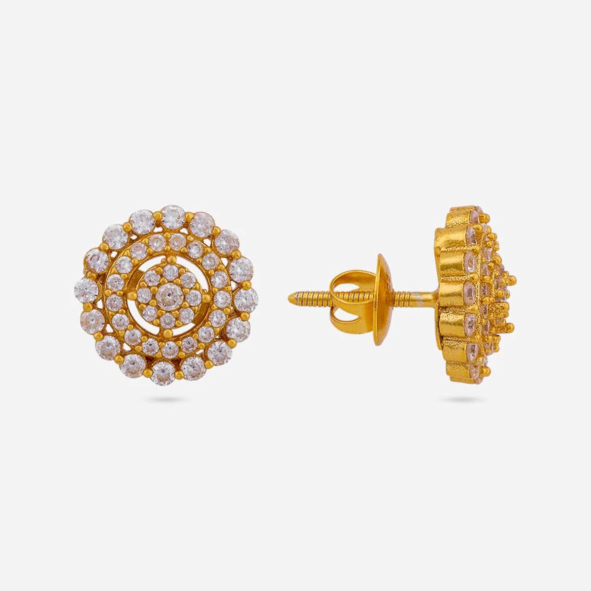 Silver Temple Earring 188159 - Image 4