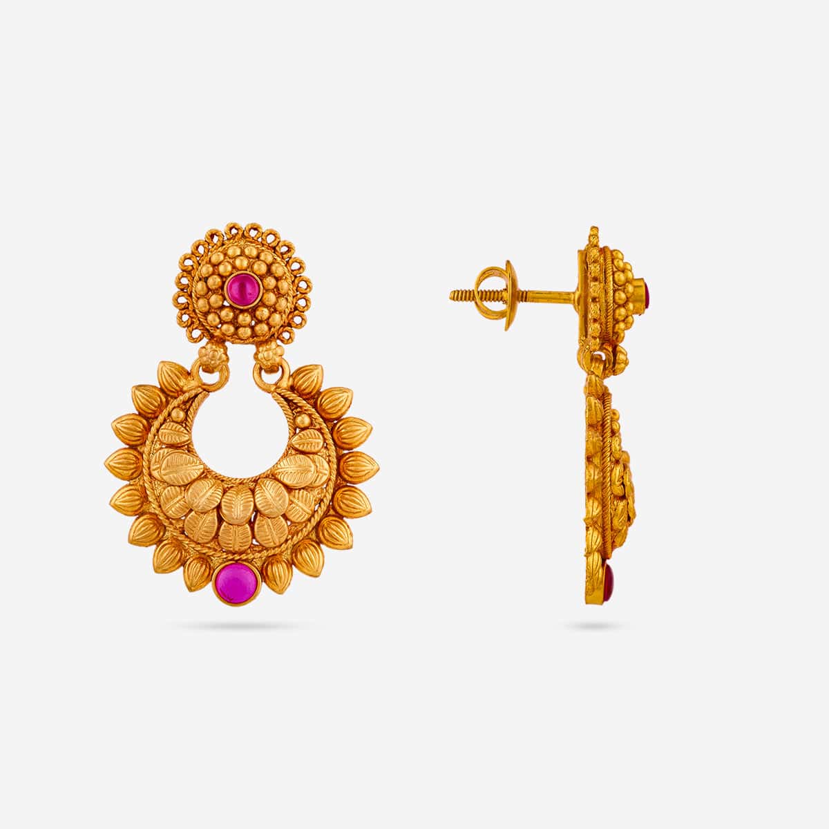 Silver Temple Earring 188176 - Image 4