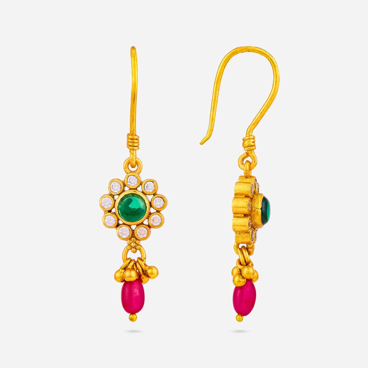 Silver Temple Earring 188178 - Image 4