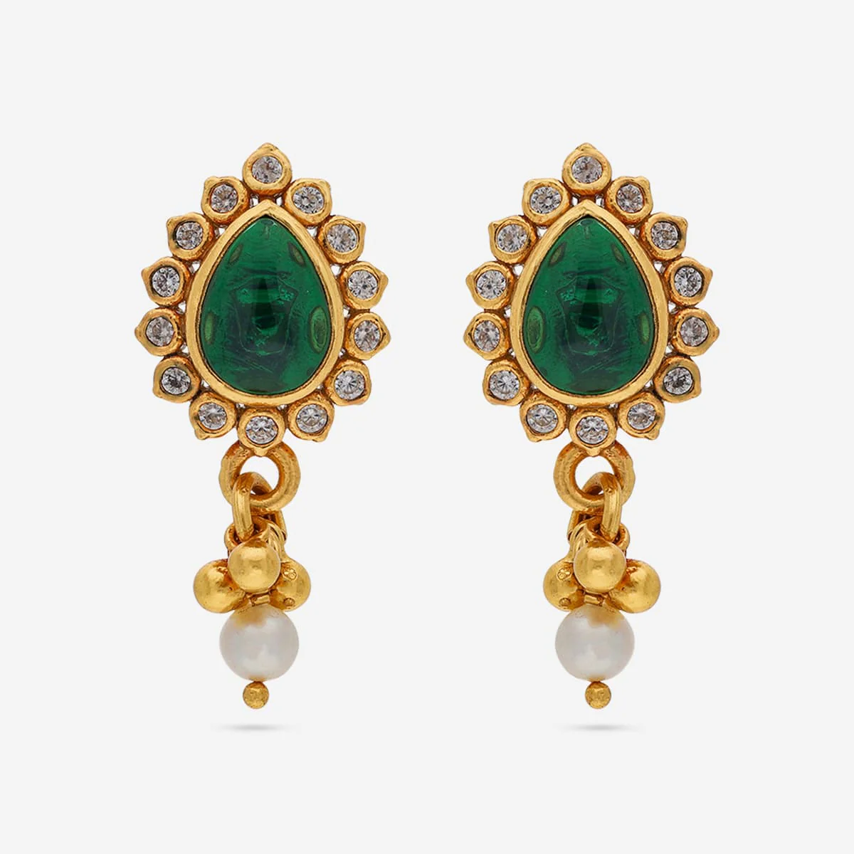 Silver Temple Earring 188181 - Image 4