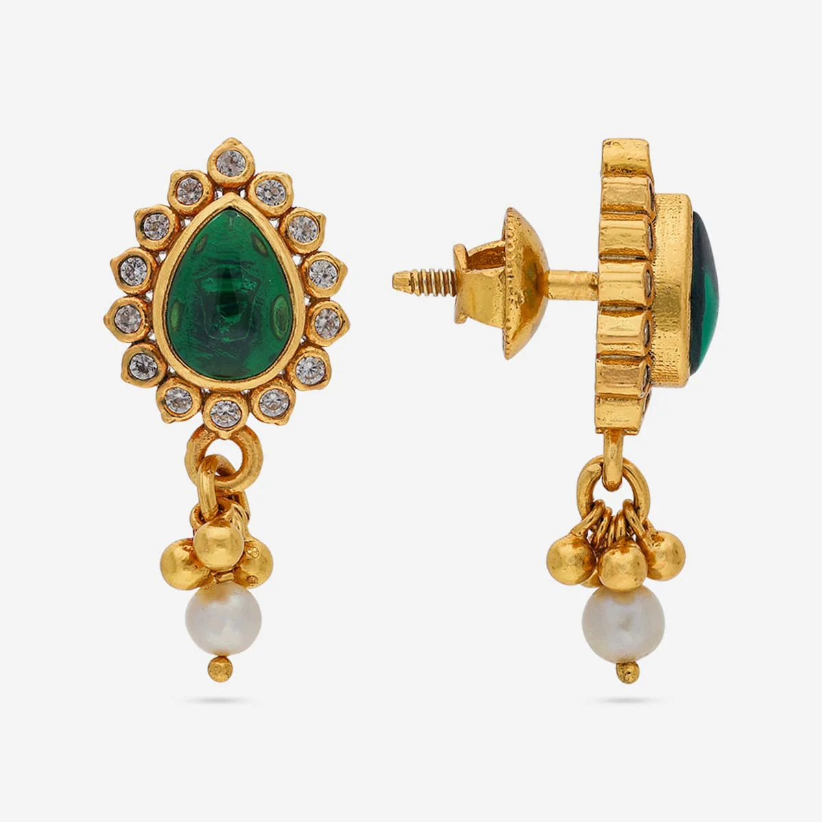 Silver Temple Earring 188181 - Image 7