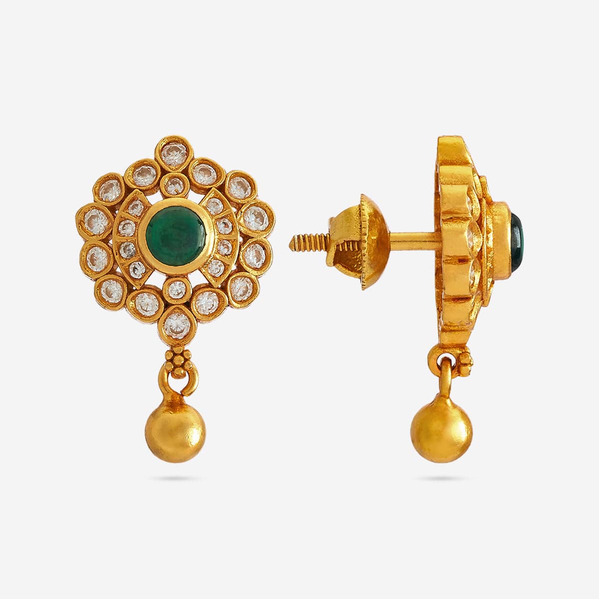 Silver Temple Earring 188792 - Image 8