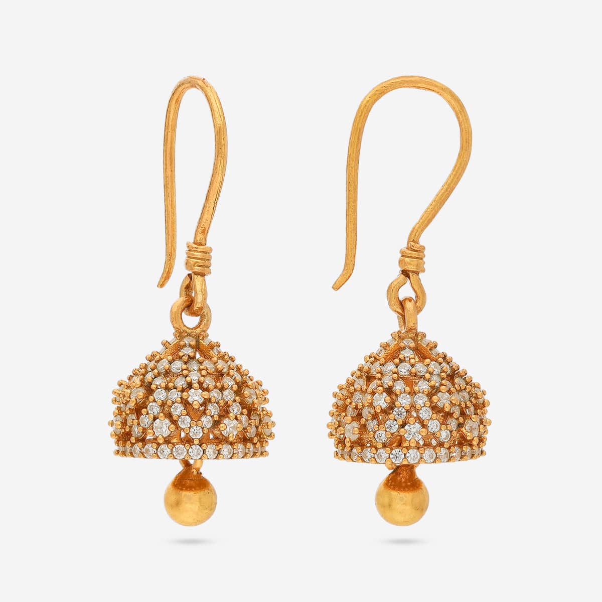 Silver Temple Earring 191827 - Image 4