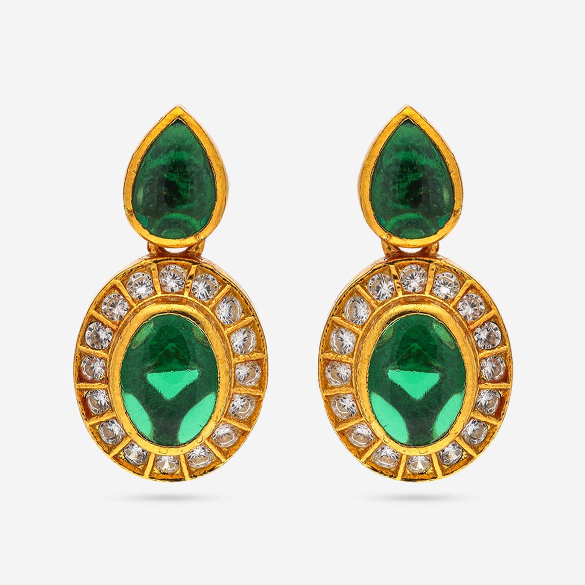 Silver Temple Earring 191831 - Image 4