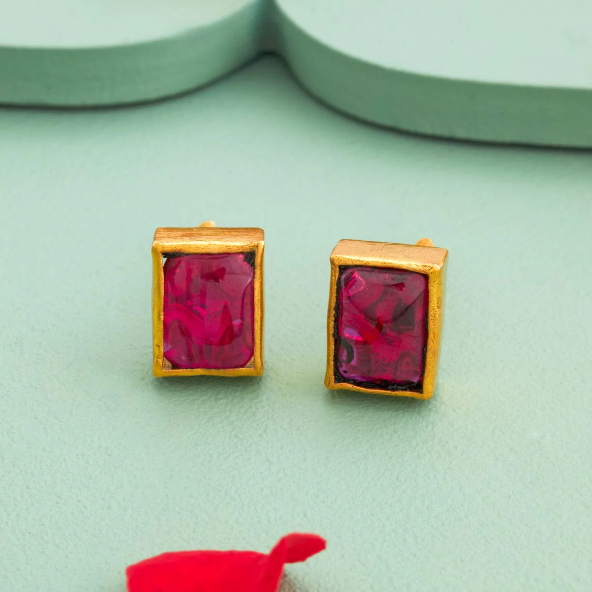 Silver Temple Earring 191894 - Image 2