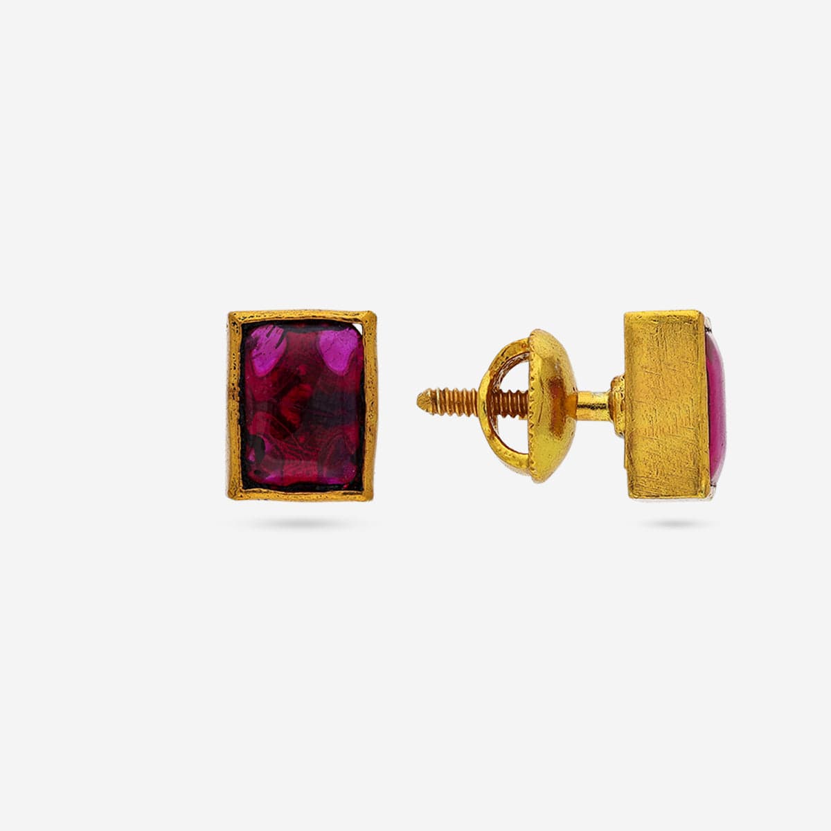 Silver Temple Earring 191894 - Image 3
