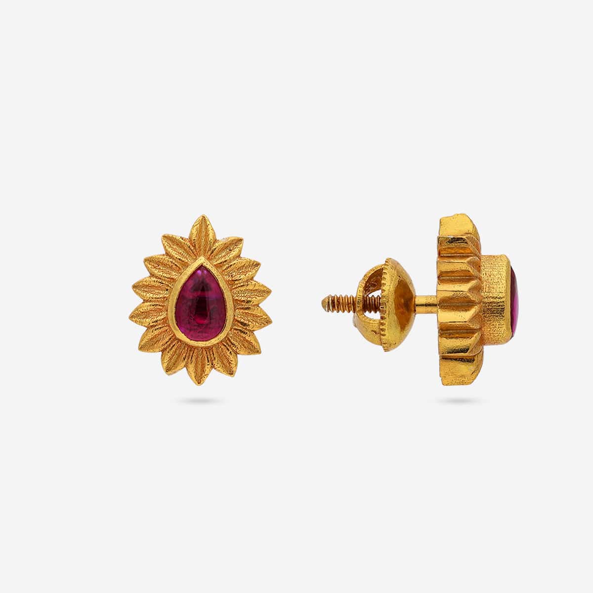 Silver Temple Earring 193291 - Image 3