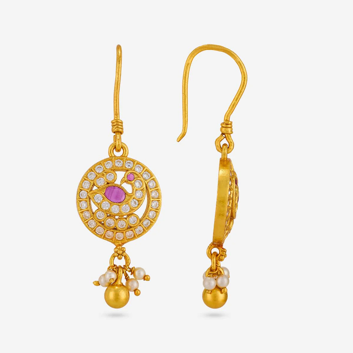 Silver Temple Earring 197012 - Image 4