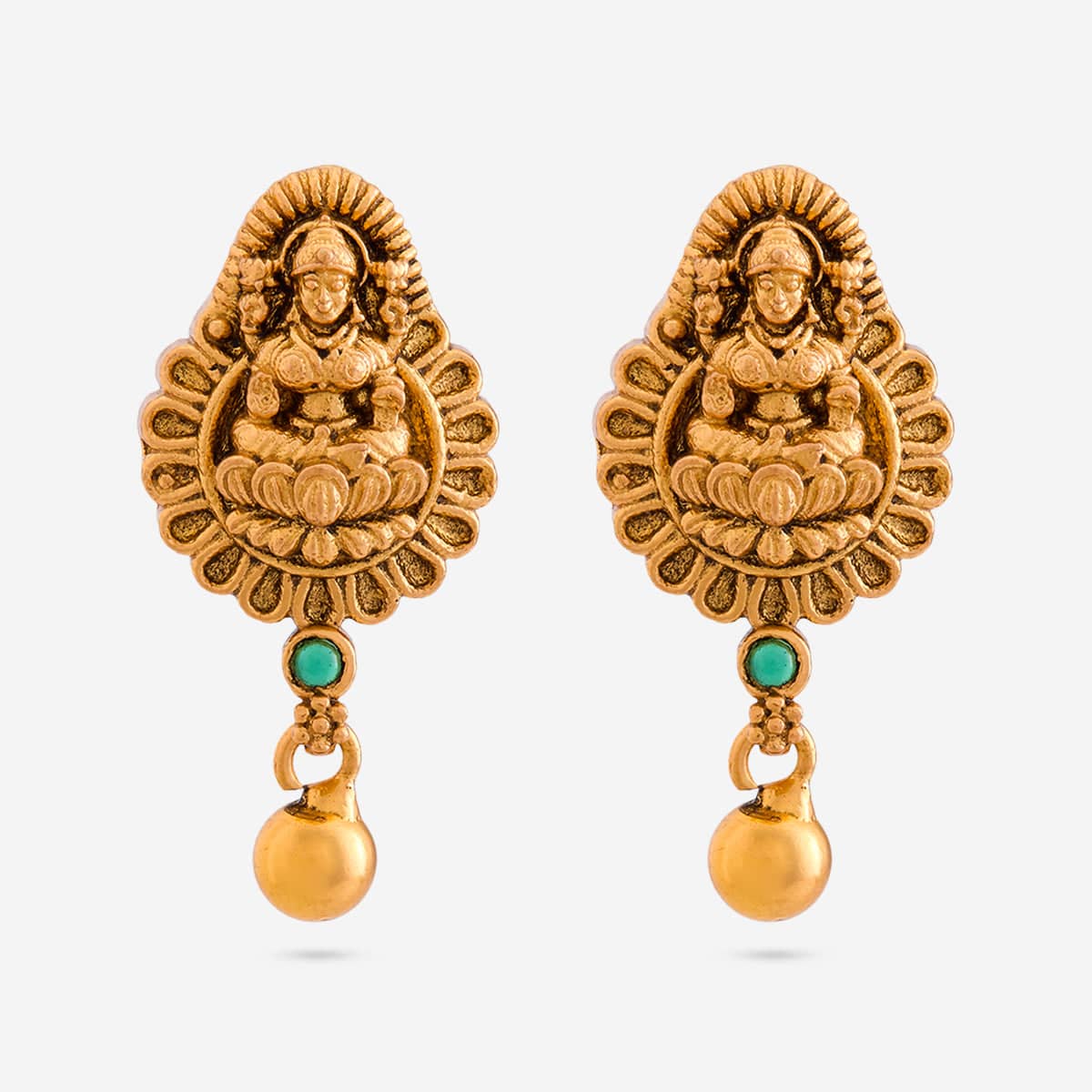 Silver Temple Earring 197054 - Image 4