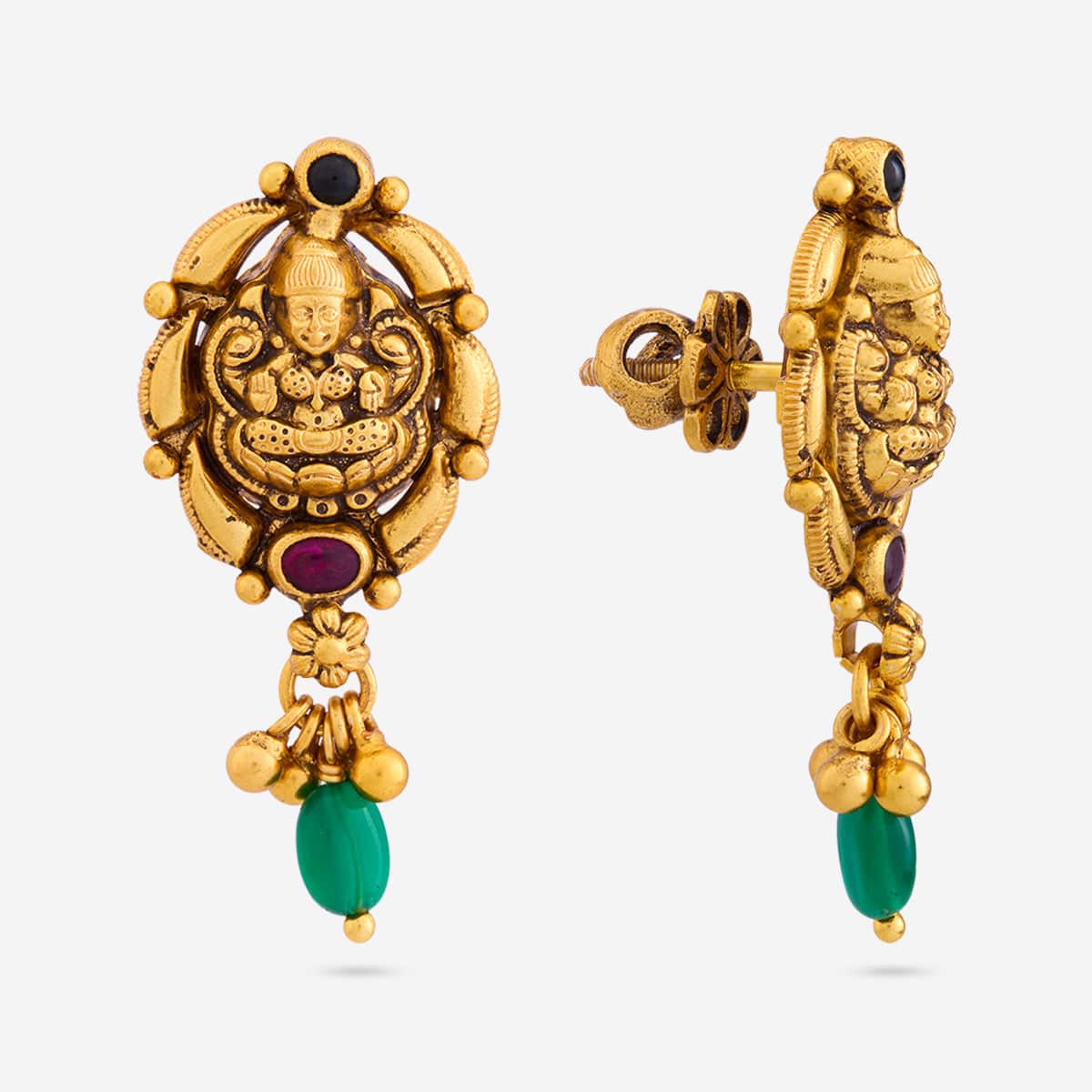Silver Temple Earring 197090 - Image 4