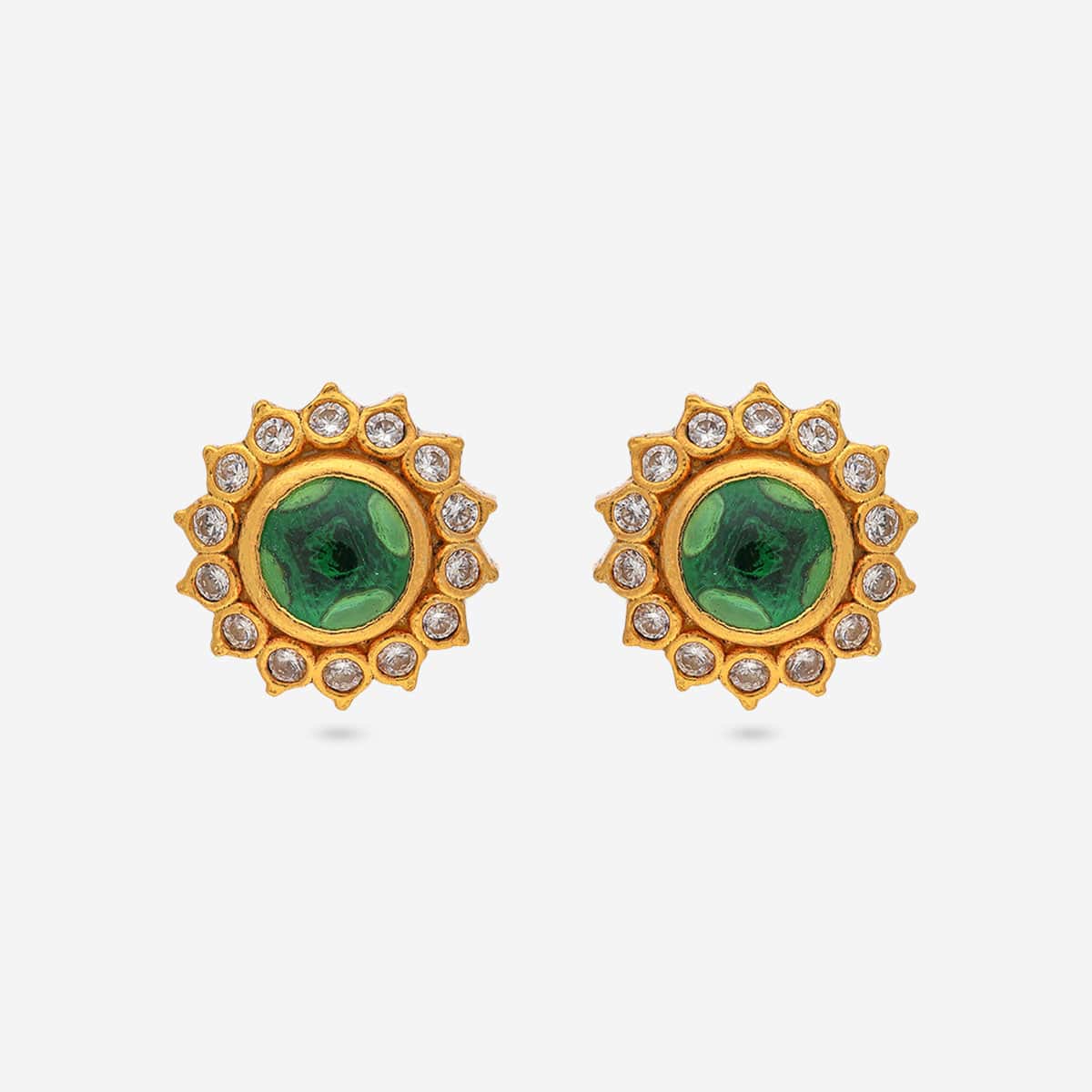 Silver Temple Earring 197213 - Image 5