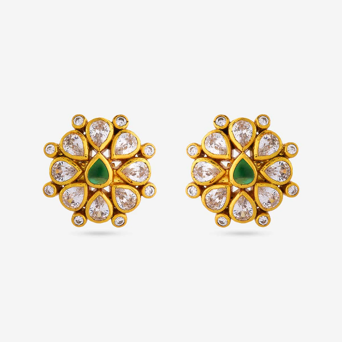 Silver Temple Earring 198565 - Image 4