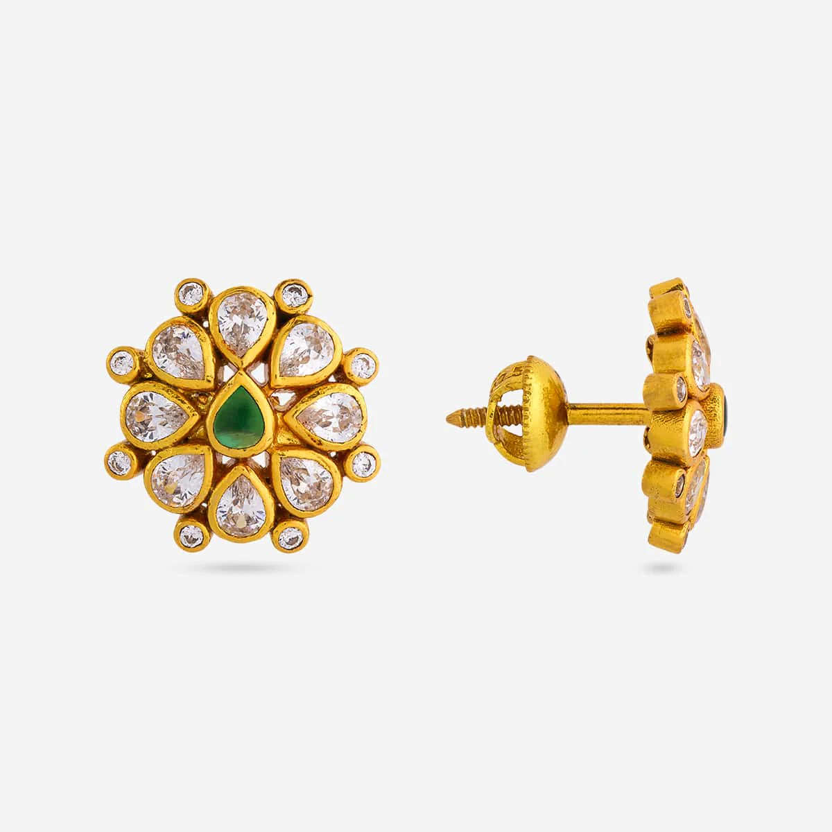 Silver Temple Earring 198565 - Image 6
