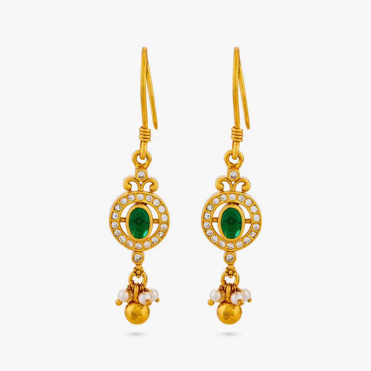 Silver Temple Earring 198599 - Image 4