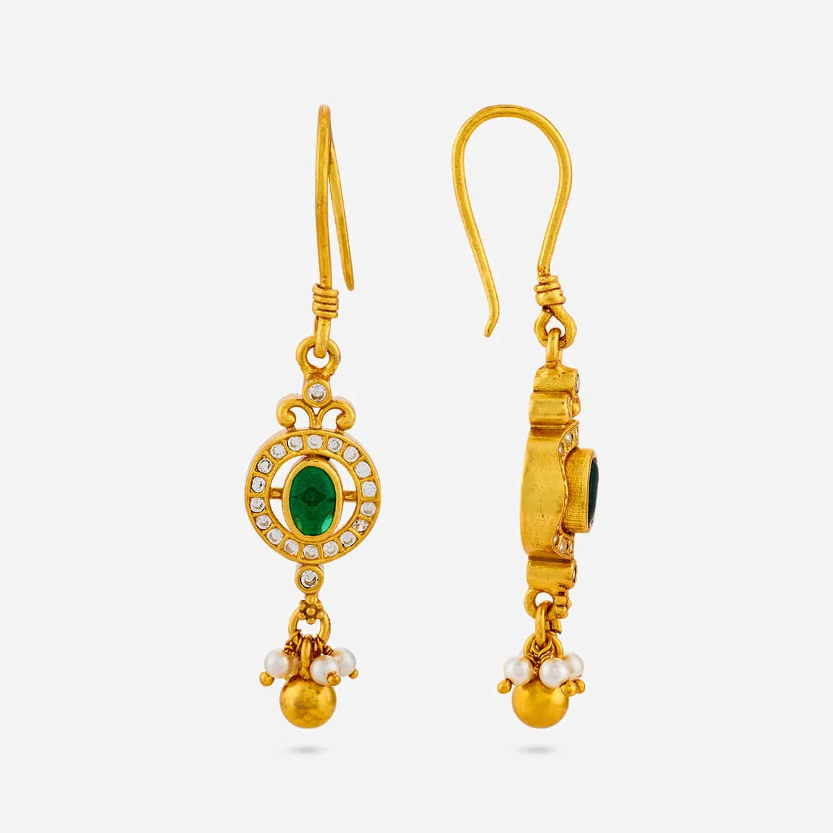 Silver Temple Earring 198599 - Image 7