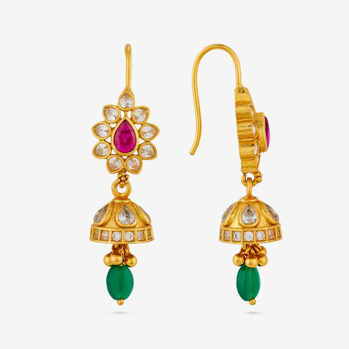 Silver Temple Earring 198600 - Image 3