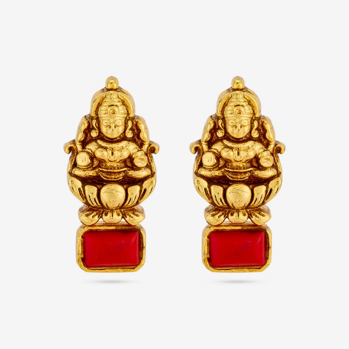 Silver Temple Earring 198671 - Image 7