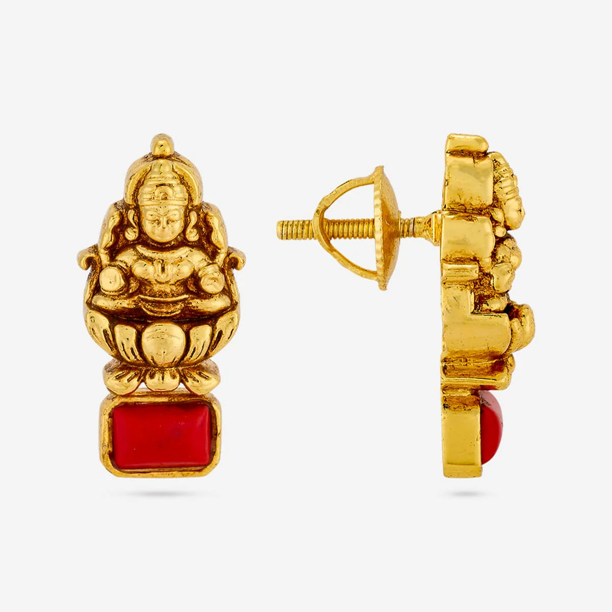 Silver Temple Earring 198671 - Image 9