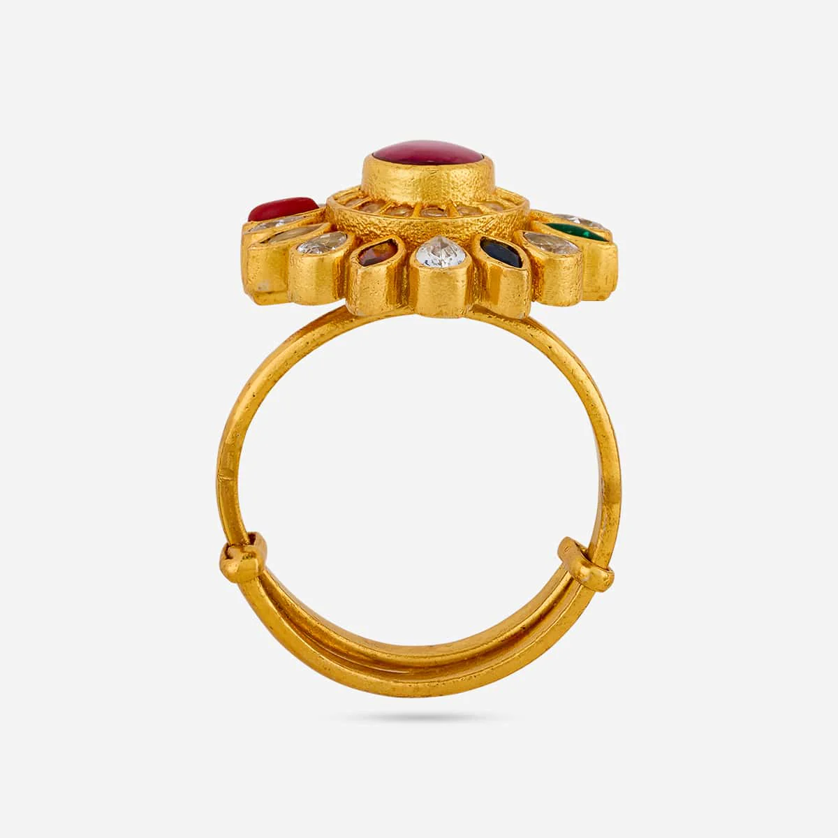 Silver Temple Finger Ring 148306 - Image 11