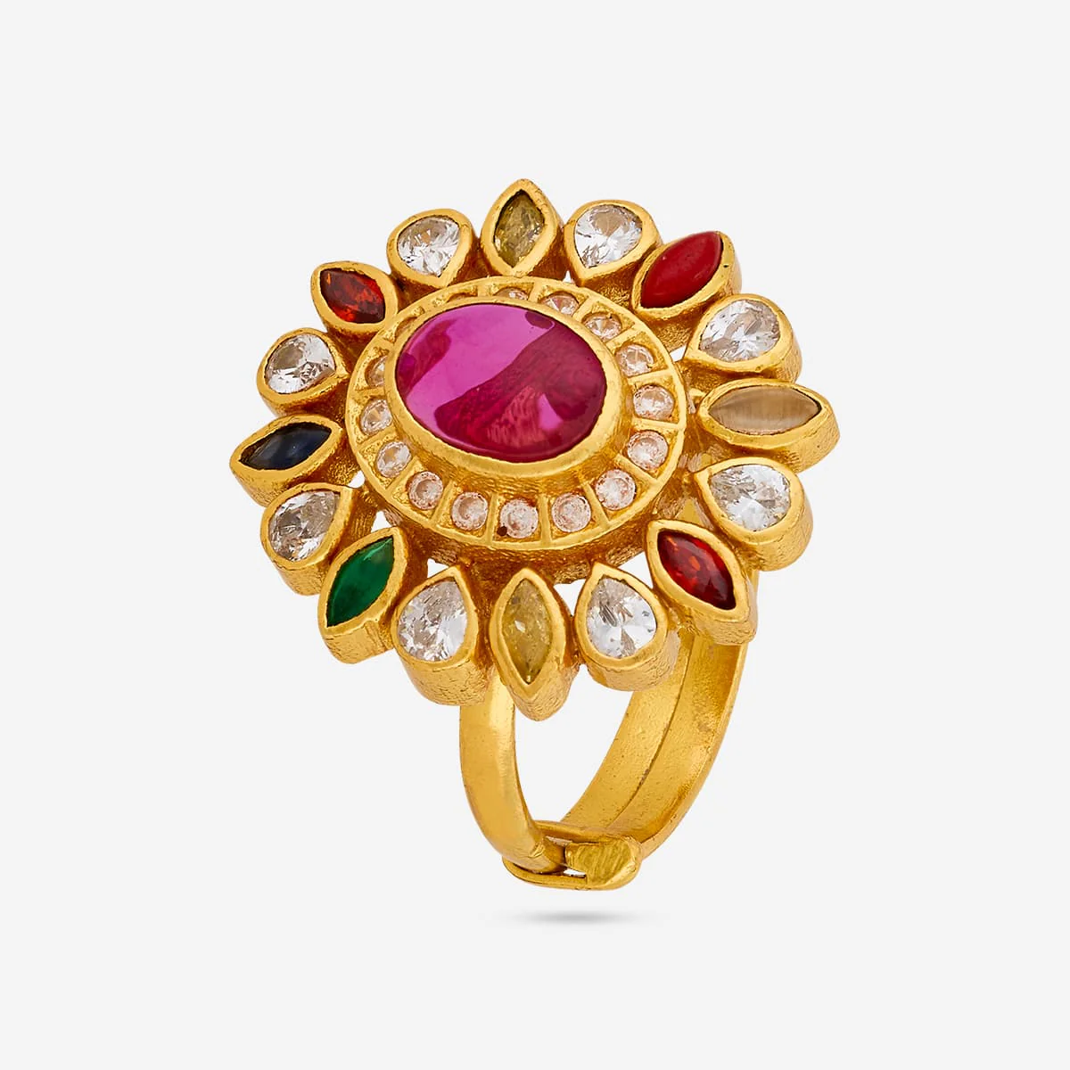 Silver Temple Finger Ring 148306 - Image 8