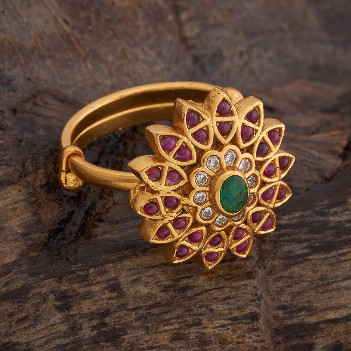 Silver Temple Finger Ring 148310 - Image 4